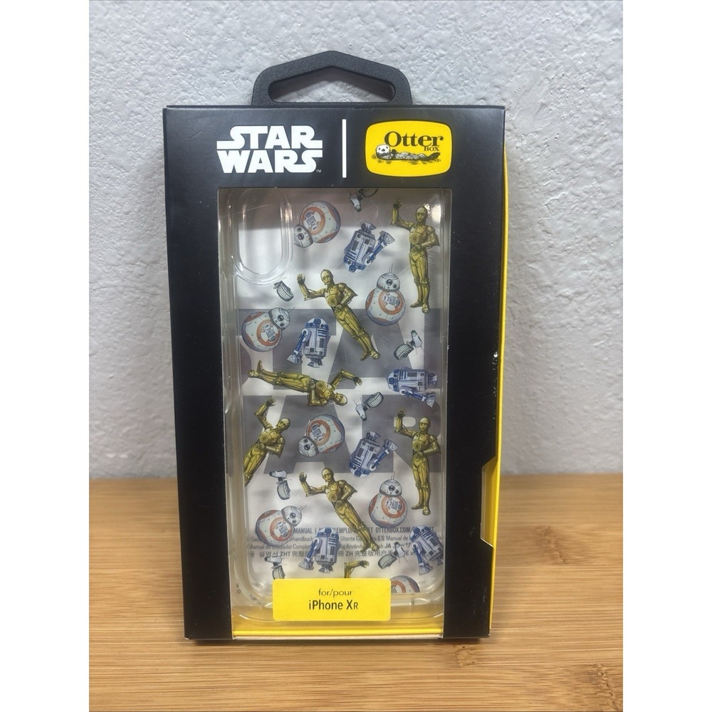OtterBox Apple iPhone XR Star Wars Symmetry Case - Droids Otter Box Case Clear - Picture 6 of 6